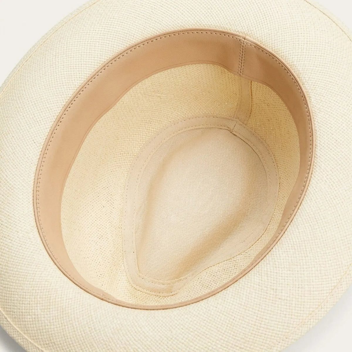 Ivory Straw Fedora with Black Band for Timeless Summer Style