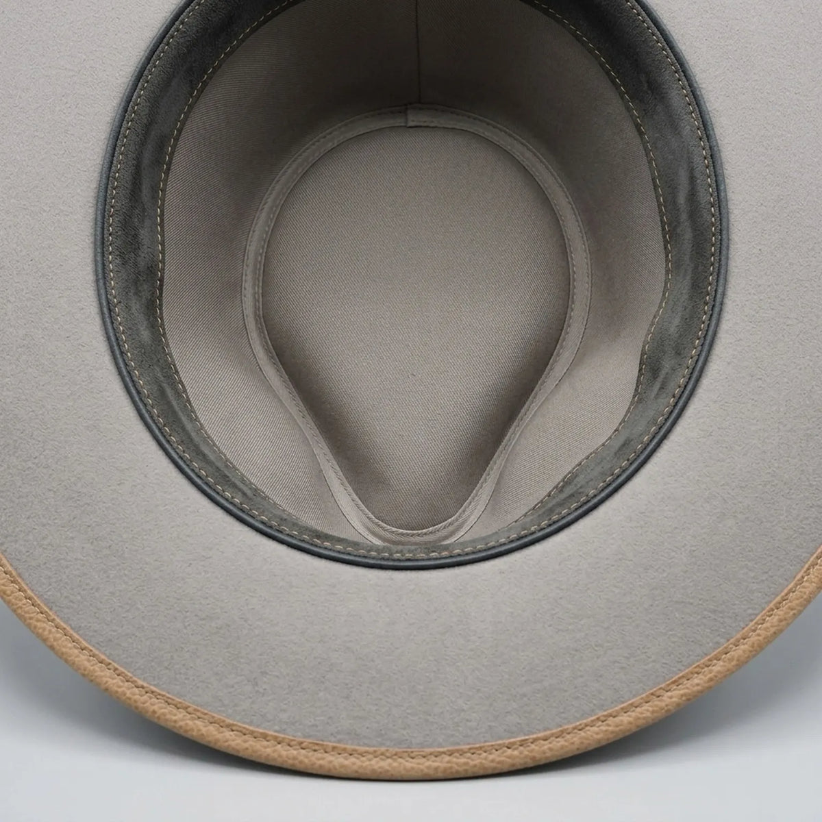 Turquoise Felt Western Hat with Feather Accent and Snake Band