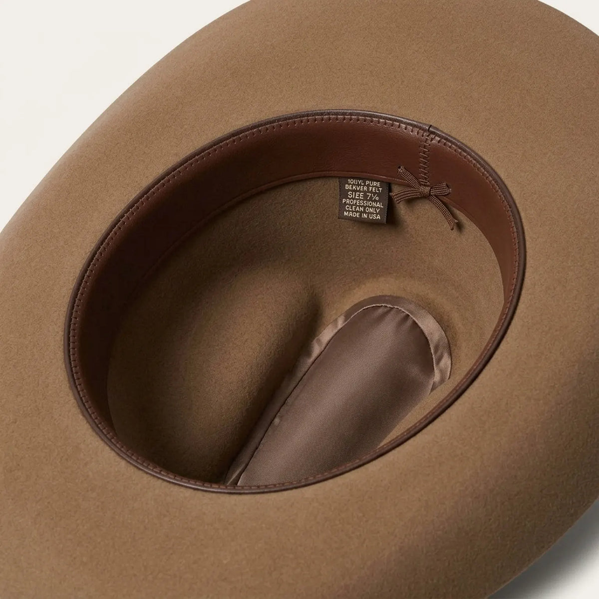 Western Wool Felt Hat with Leather Band for Everyday Ranch Style
