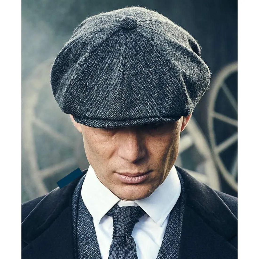 Peaky Blinders Hats,Handmade Wool Newsboy Cap: Vintage Style Gatsby Hat